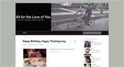 Desktop Screenshot of allfortheloveofyou.com